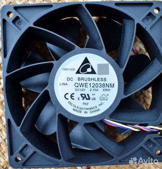 Вентилятор кулер для асиков Antminer, Innosilicon