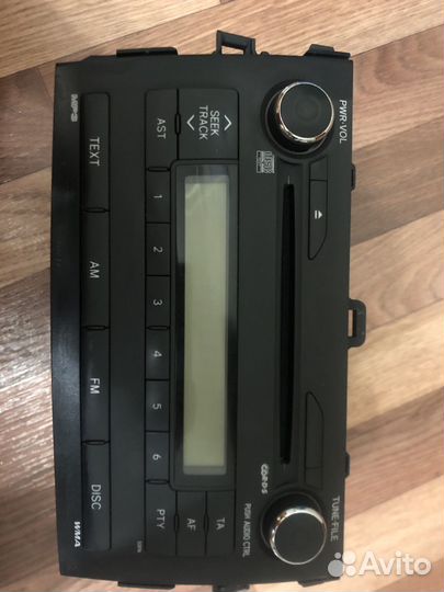 Штатная магнитола тайота королла Е150