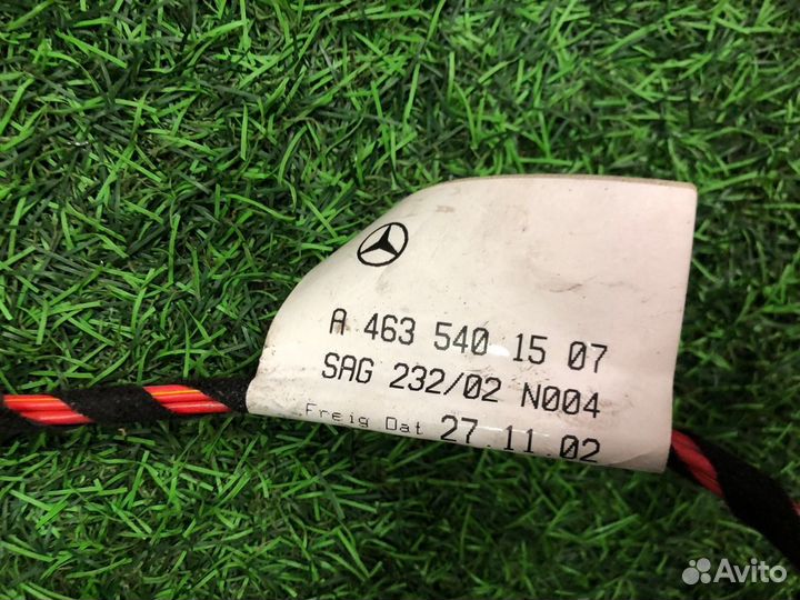 Проводка торпеды Mercedes-Benz G-Class W463