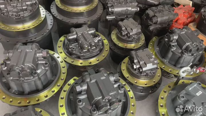 Редуктор хода hitachi ZX120-3 с гидромотором-14122