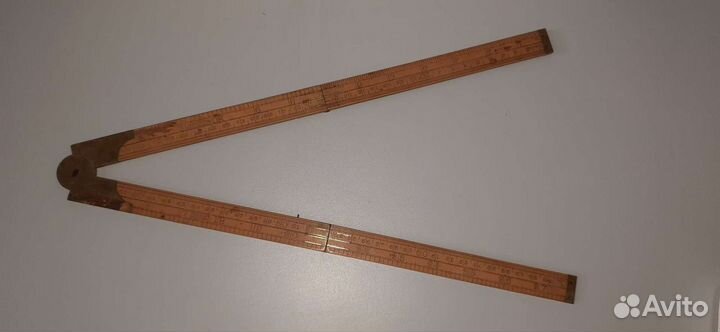 Линейка складная, Лондон, 19 век