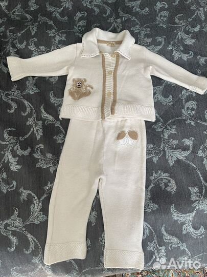 Шерстяной костюм детский