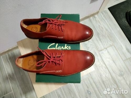 Продаю туфли мужские Clarks б/у