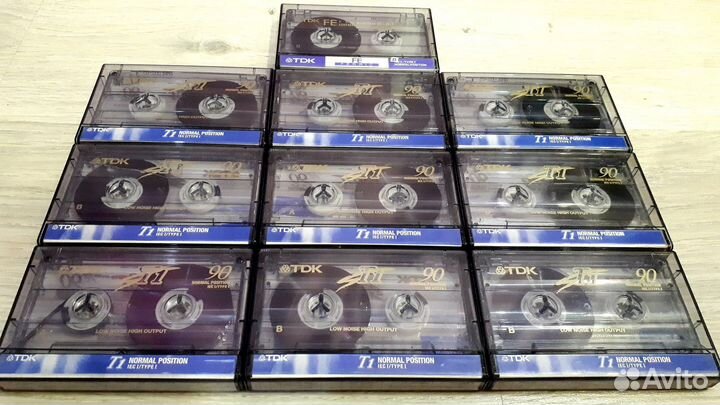 Аудиокассеты с записью TDK