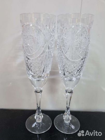 Хрустальные фужеры 