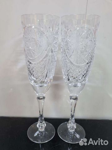 Хрустальные фужеры 