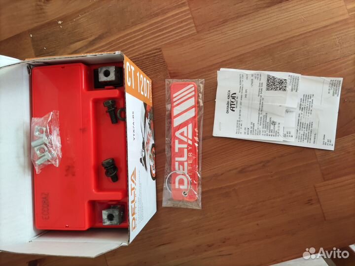 Аккумулятор Delta battery CT 1207 прямая поляр