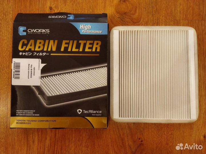 Салонный фильтр cworks