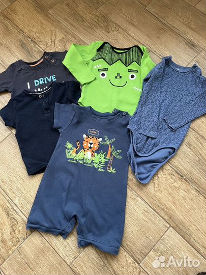 Детские вещи пакетом на мальчика 80 86