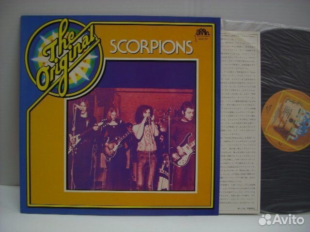 Японский винил Scorpions