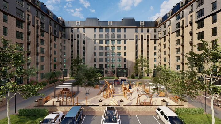 2-к. квартира, 85,1 м², 5/8 эт.