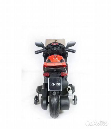Детский мотоцикл Toyland Minimoto LQ 158 Красный