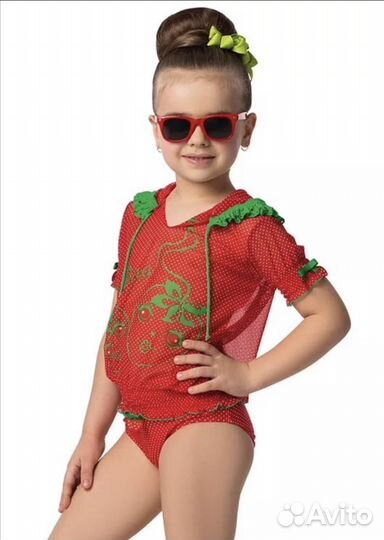 Купальники детские накидка пляжная Arina 3-4 года