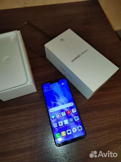 Телефон Huawei Nova 3 128gb
