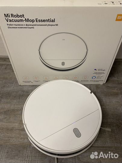 Робот пылесос xiaomi mi robot vacuum mop essential