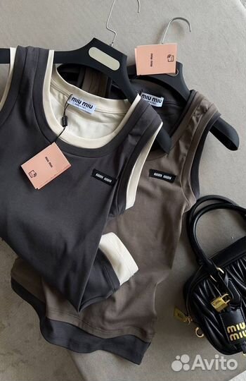 Майка miu miu premium
