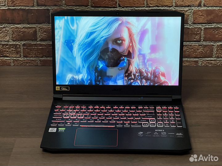 Игровой ноутбук Acer Nitro i7 RTX 3060 6GB IPS SSD