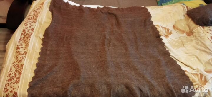 Пуховый платок и вязаная шаль