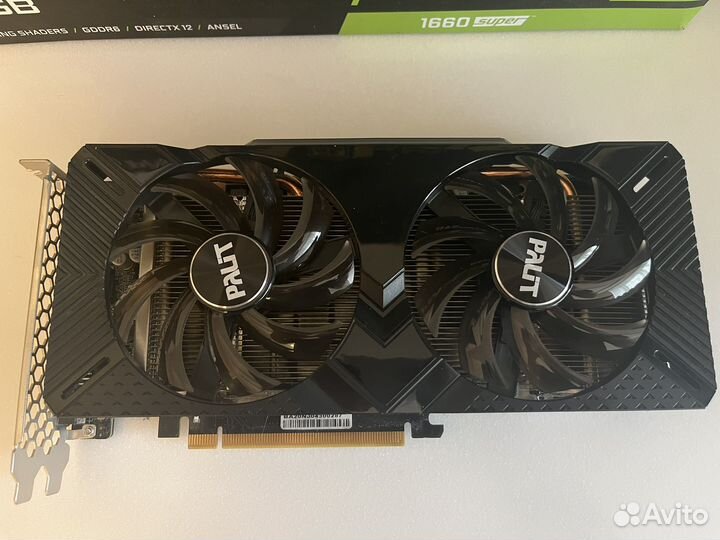 Видеокарта Palit gtx 1660 super