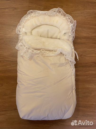 Зимний конверт на выписку