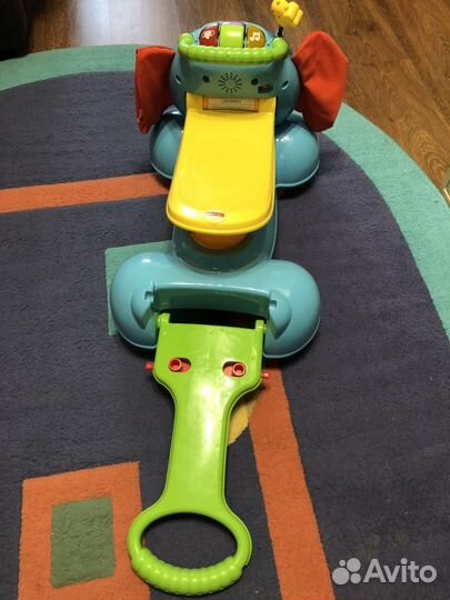 Слоник каталка Фишер прайс