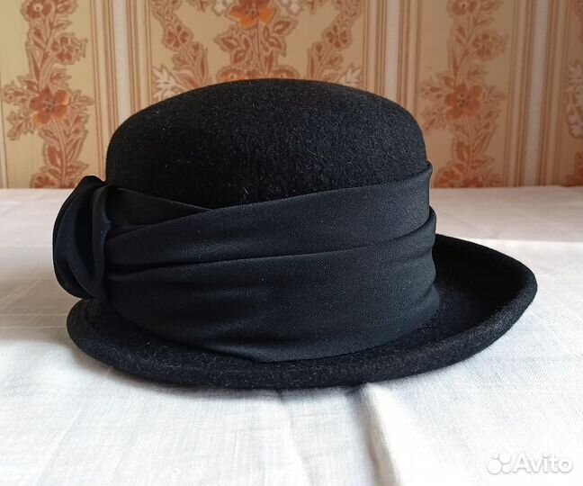 Шляпа фетровая женская