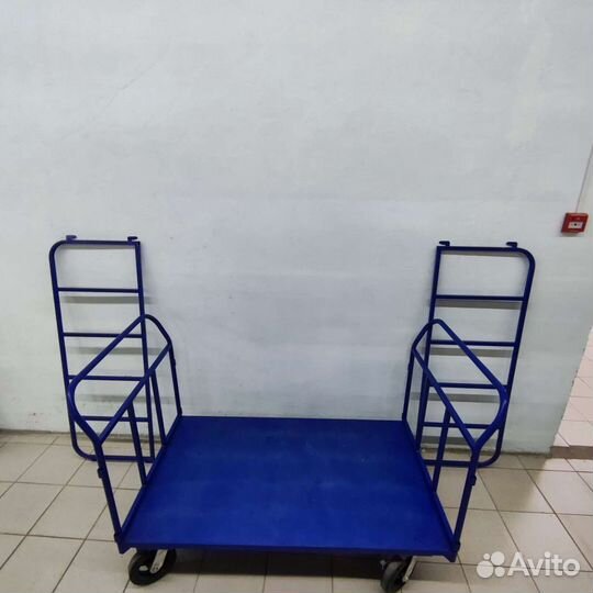 Тележка платформенная с бортами тб-7 800х1400