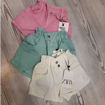 Шорты новые Zara р 92 до 116