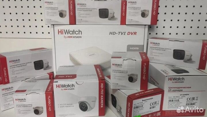 Готовый комплект видеонаблюдения HiWatch