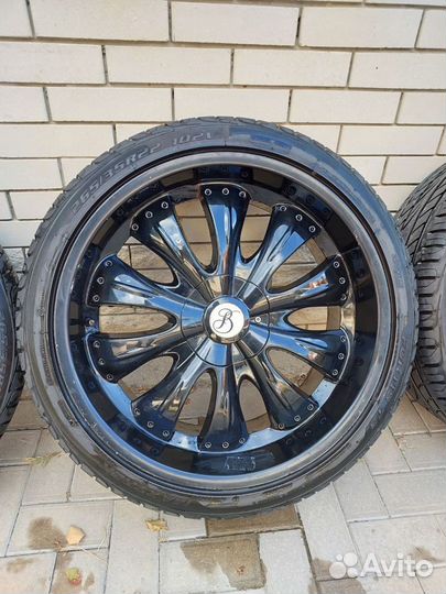 Бу колеса r22 5x112 и 114.3 с 265/35/22 Maxtrek