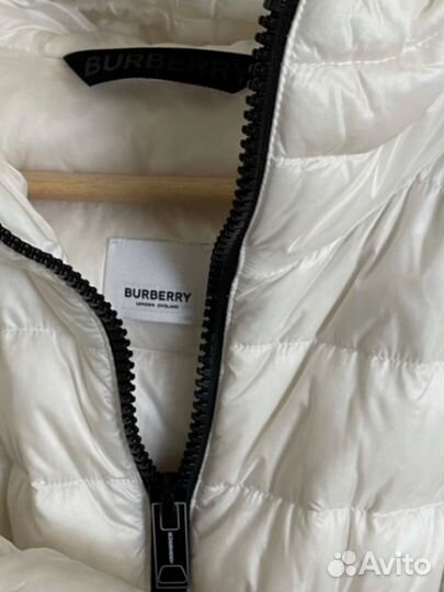 Женский пуховик burberry оригинал