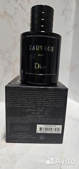 Мужские духи dior Sauvage Elixir 60 мл