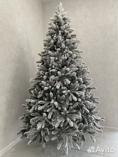 Елка искусственная литая заснеженная