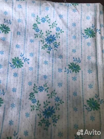 Отрез ткани хлопок СССР