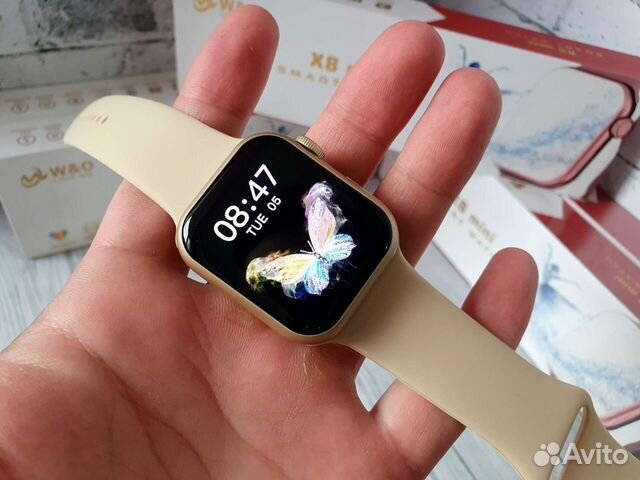 Часы Apple watch 8 41mm X8 mini золото
