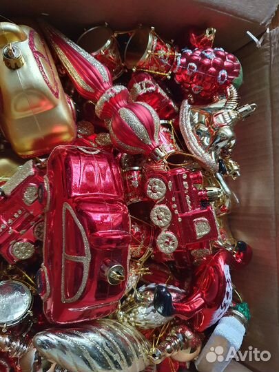 Елочные игрушки, 100 шт