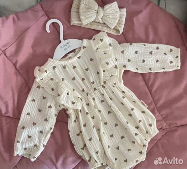 Муслиновый боди 74