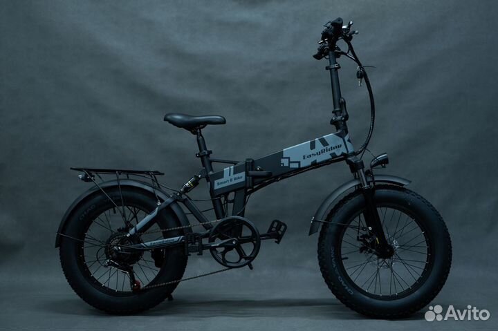 Складной Электровелосипед EasyRider 48A серый