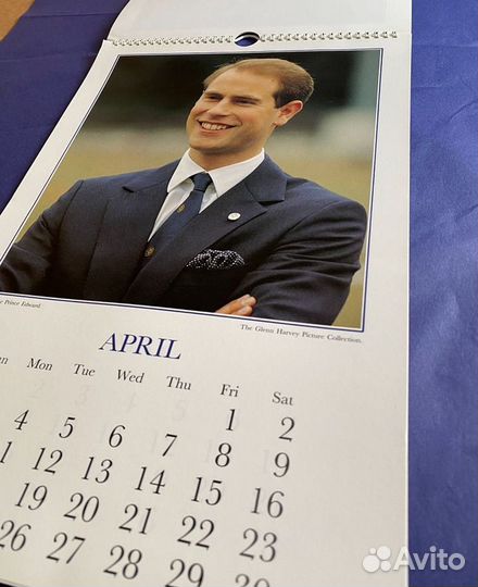 Календарь 1994г. Королевская семья, Елизавета II