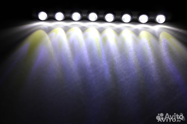 Гибкие Ходовые огни на скотче