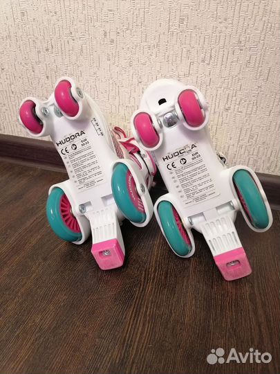 Роликовые коньки детские раздвижные