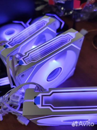 Вентилятор корпусный argb LED Опт от 10шт