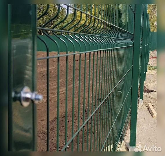 Сетка для забора 3d