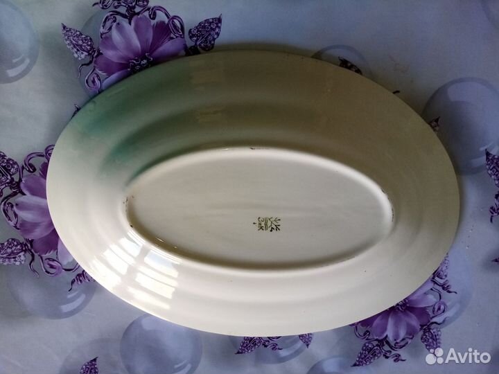 Блюдо фаянс зик