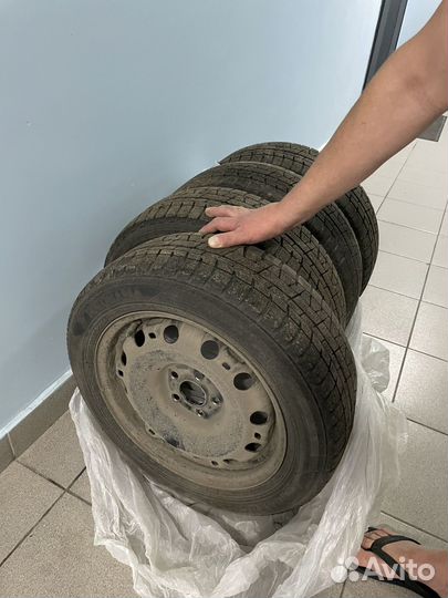 Зимняя оезина r15 185/60 с штампованными дисками