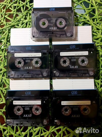 Аудиокассеты Akai хром в идеале