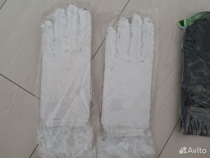 Перчатки ажурные