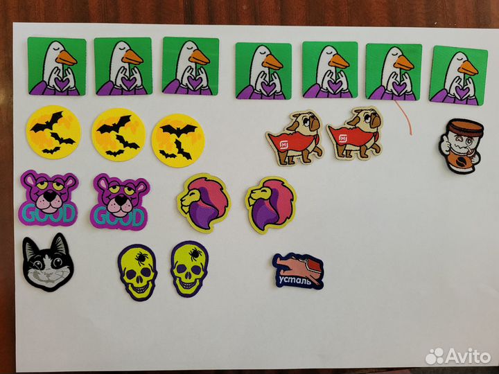 Стикерсы, редкие стикерсы, альбом для стикерсов