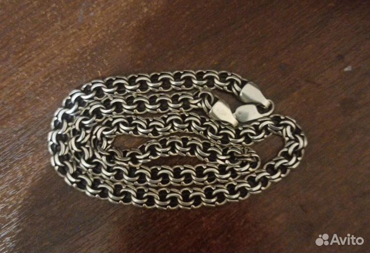 Серебряная цепь бисмарк
