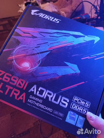 Gigabyte Материнская плата Z690I aorus ultra DDR5